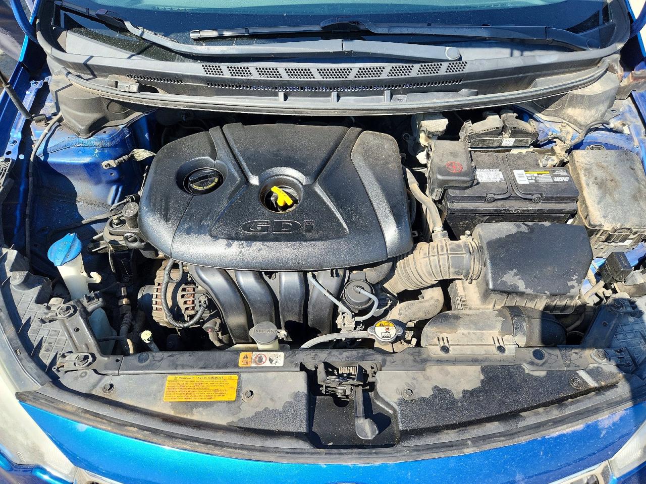 2015 Kia Forte5 Ex Blue vin: KNAFX5A83F5370925