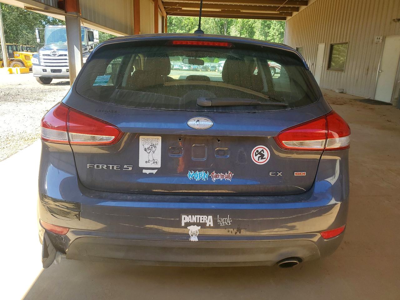 2015 Kia Forte Ex Blue vin: KNAFX5A84F5335309