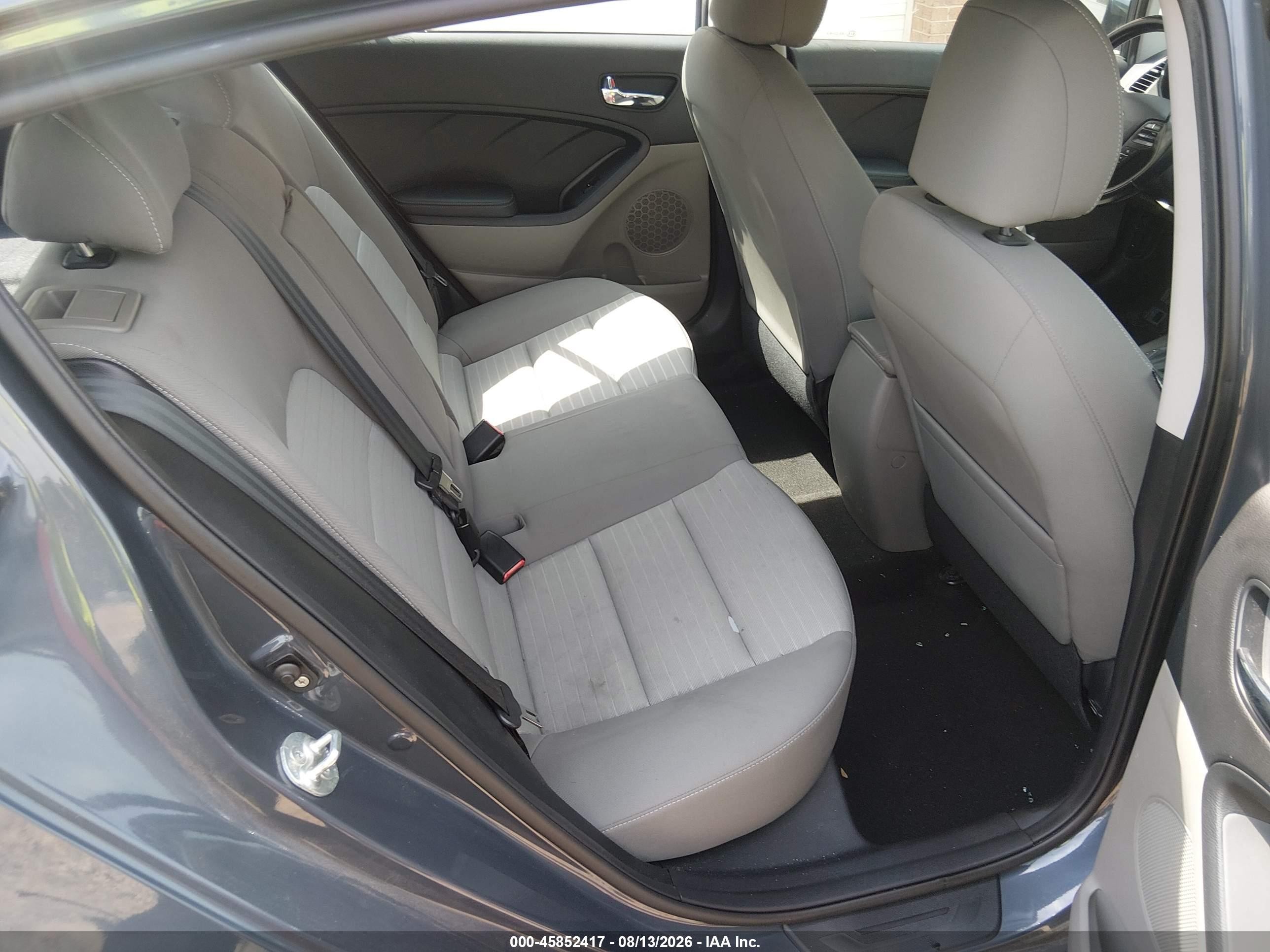2014 Kia Forte Ex Blue vin: KNAFX5A88E5158598