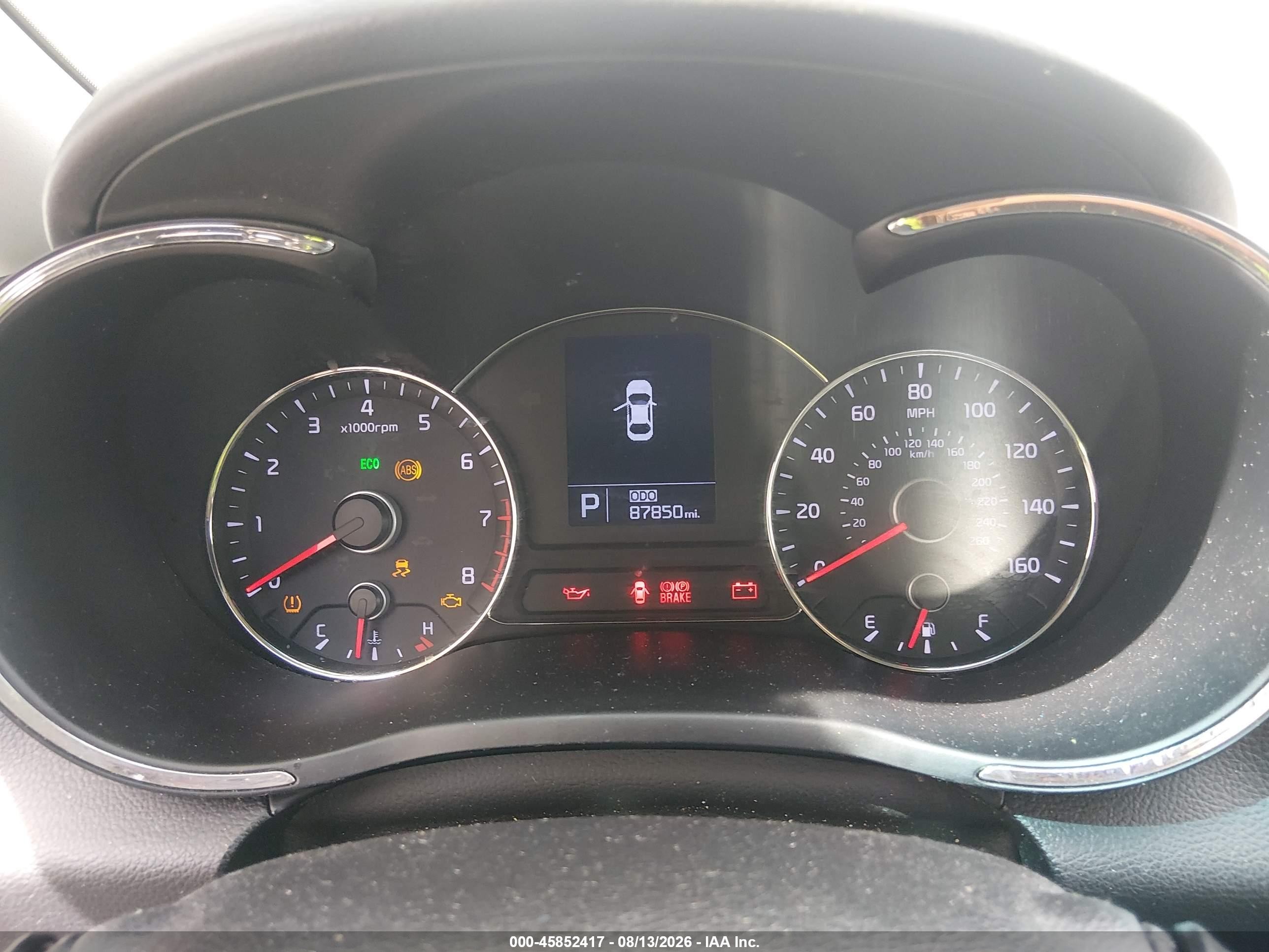 2014 Kia Forte Ex Blue vin: KNAFX5A88E5158598