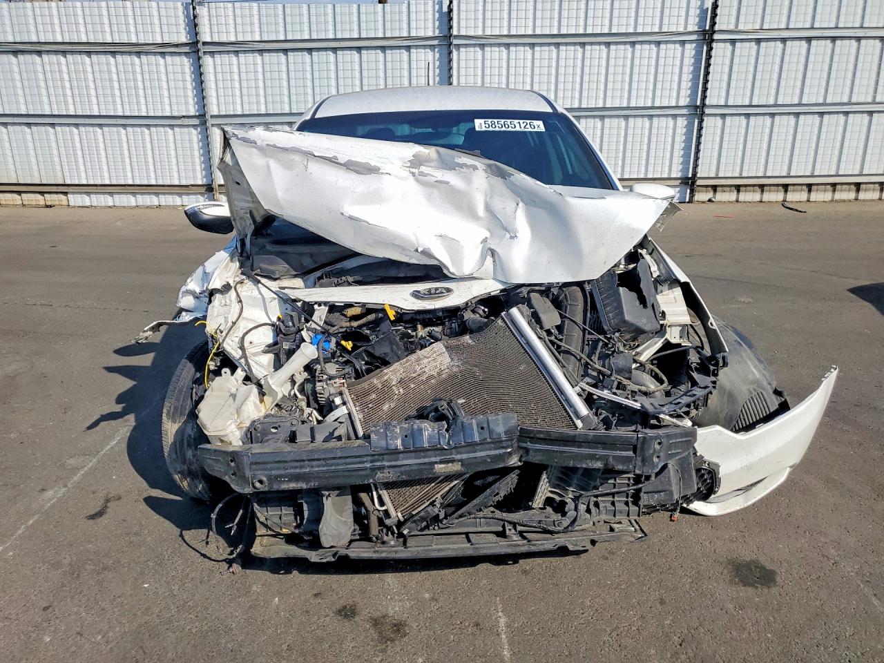 2015 Kia Forte Ex Белый vin: KNAFX5A88F5339752