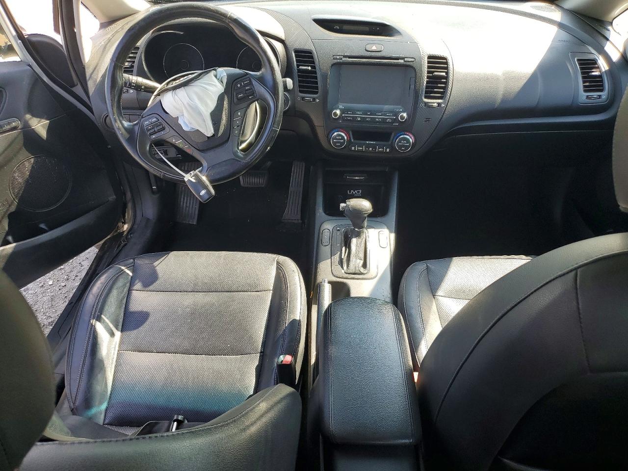 2014 Kia Forte Ex Silver vin: KNAFX5A89E5195370