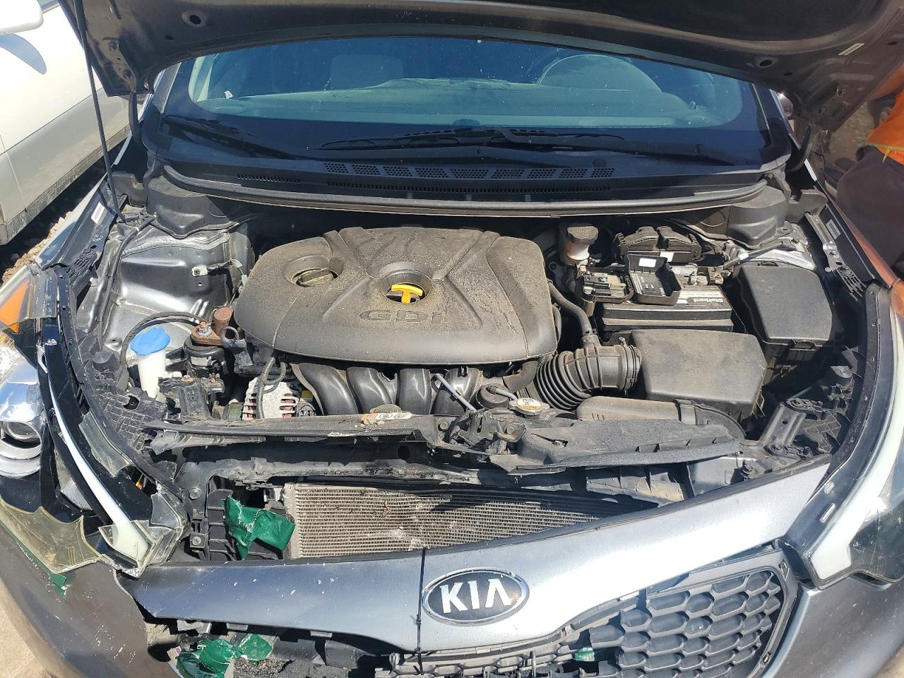 2014 Kia Forte5 Ex Gray vin: KNAFX5A89E5245619