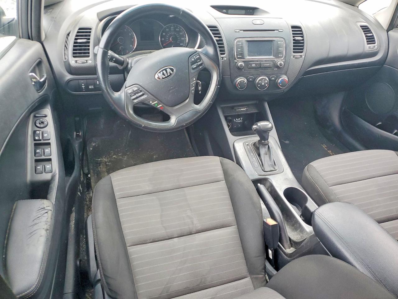 2014 Kia Forte5 Ex Gray vin: KNAFX5A89E5245619