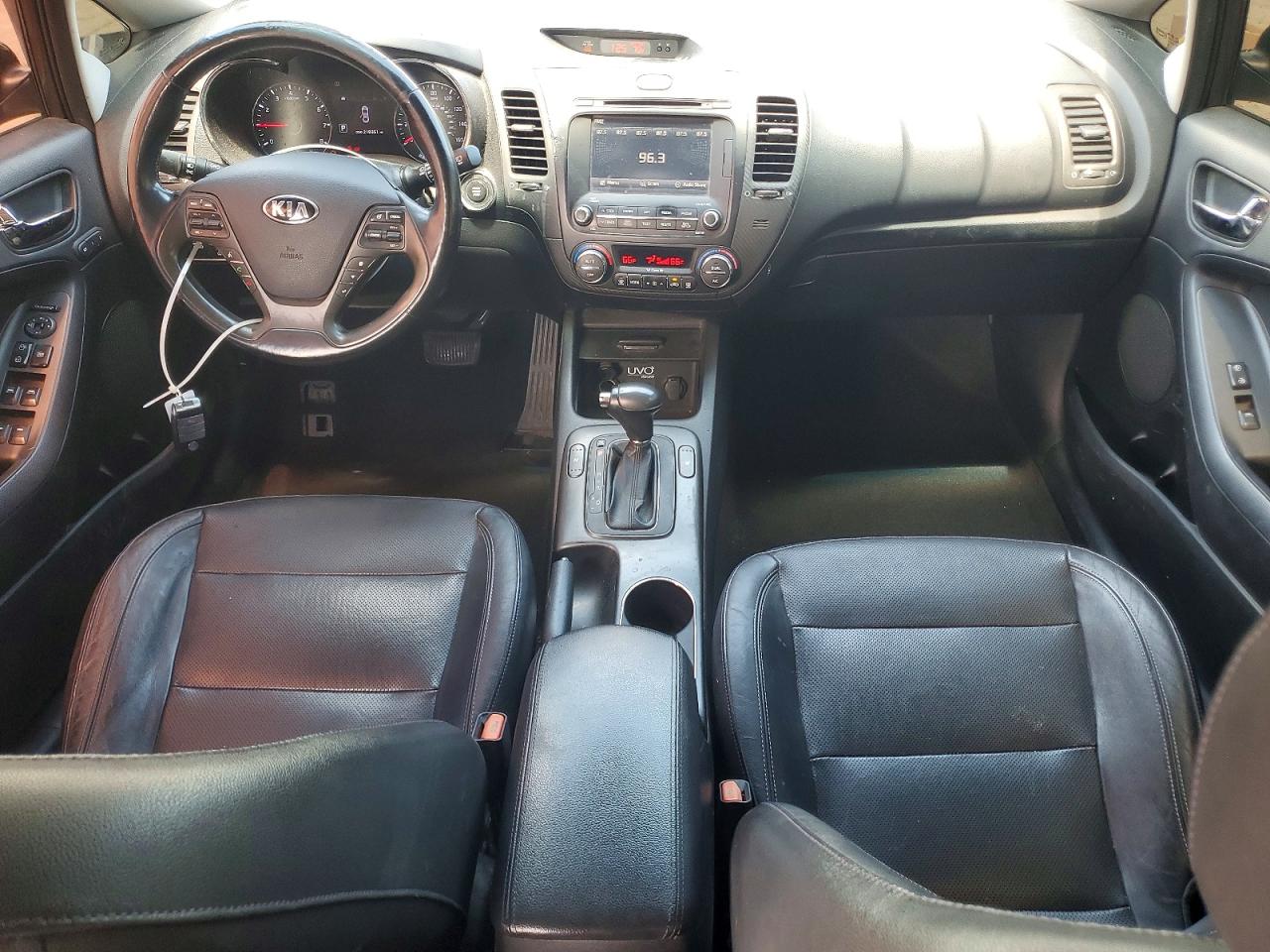 2014 Kia Forte Ex Brown vin: KNAFX5A8XE5197032