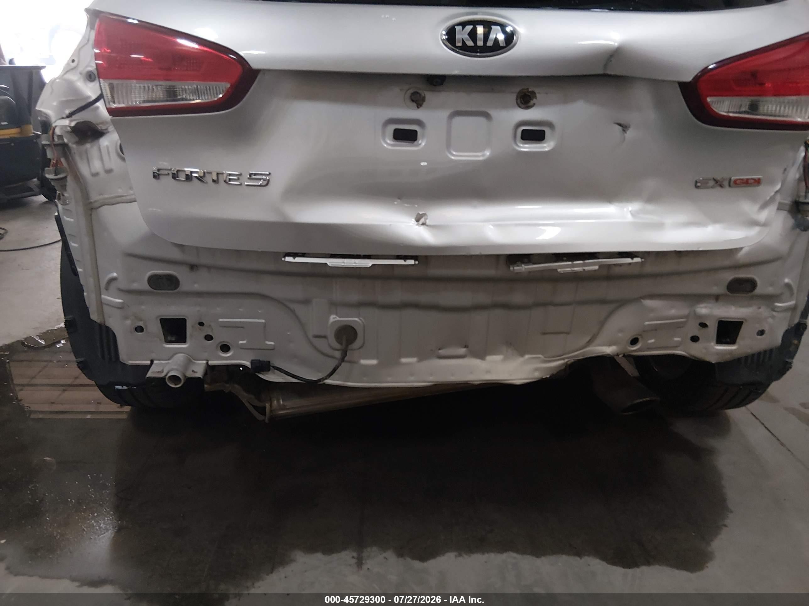 2015 Kia Forte Ex Серебряный vin: KNAFX5A8XF5296659