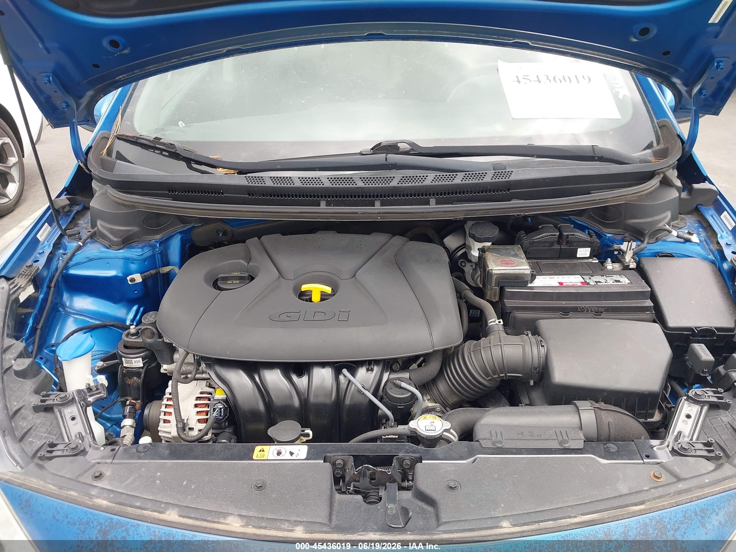 2015 Kia Forte Ex Blue vin: KNAFX5A8XF5359033
