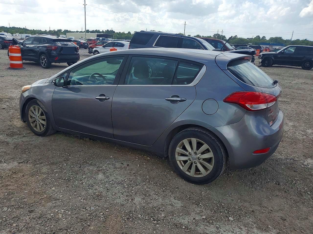 2015 Kia Forte Ex Угольный vin: KNAFX5A8XF5376883