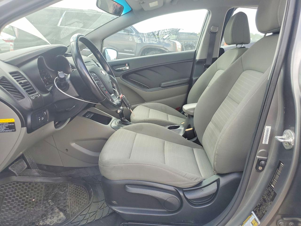 2015 Kia Forte Ex Угольный vin: KNAFX5A8XF5376883