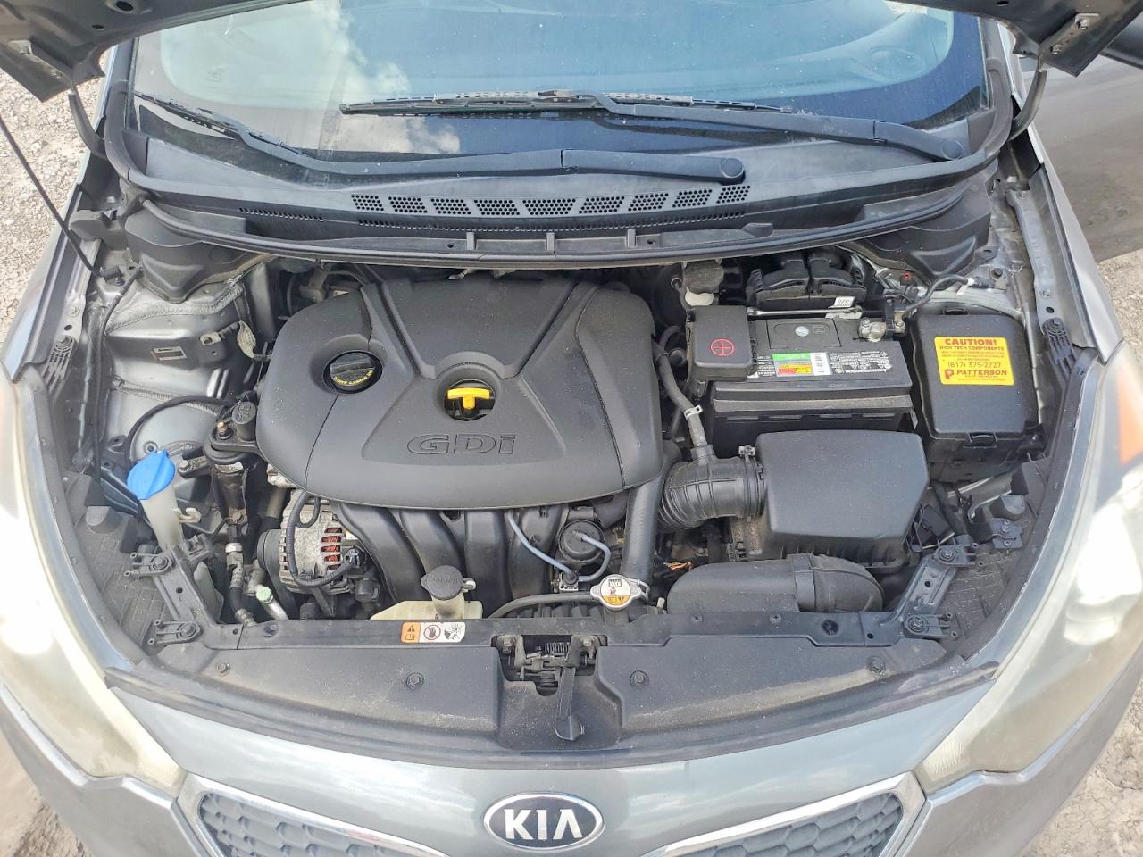 2015 Kia Forte Ex Угольный vin: KNAFX5A8XF5376883
