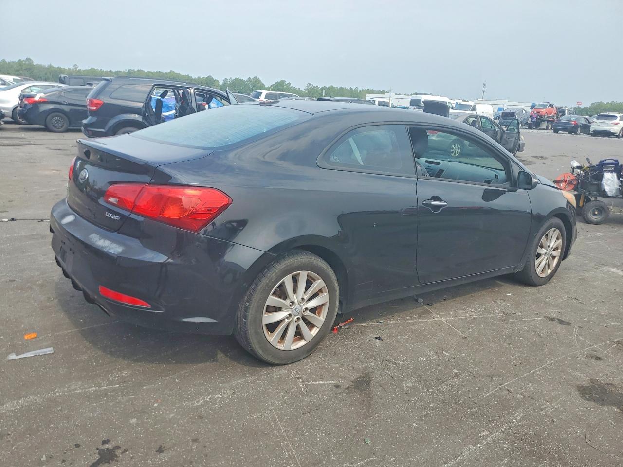2015 Kia Forte Koup Ex Черный vin: KNAFX6A81F5267394