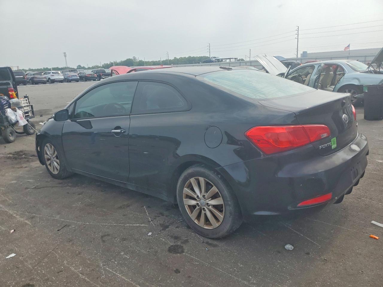 2015 Kia Forte Koup Ex Черный vin: KNAFX6A81F5267394