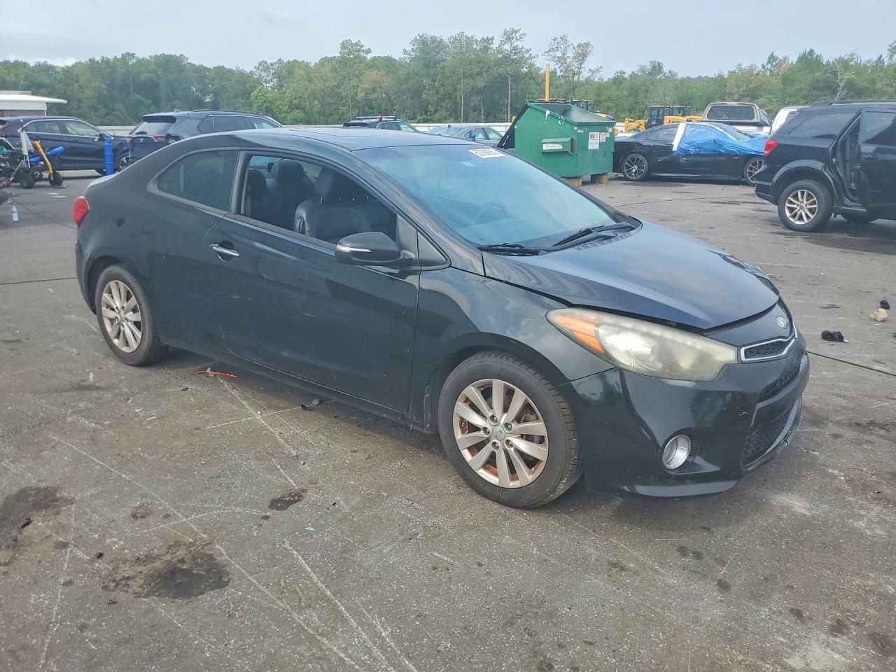2015 Kia Forte Koup Ex Черный vin: KNAFX6A81F5267394