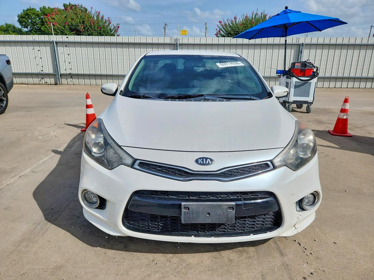 2015 Kia Forte Ex White vin: KNAFX6A81F5274202