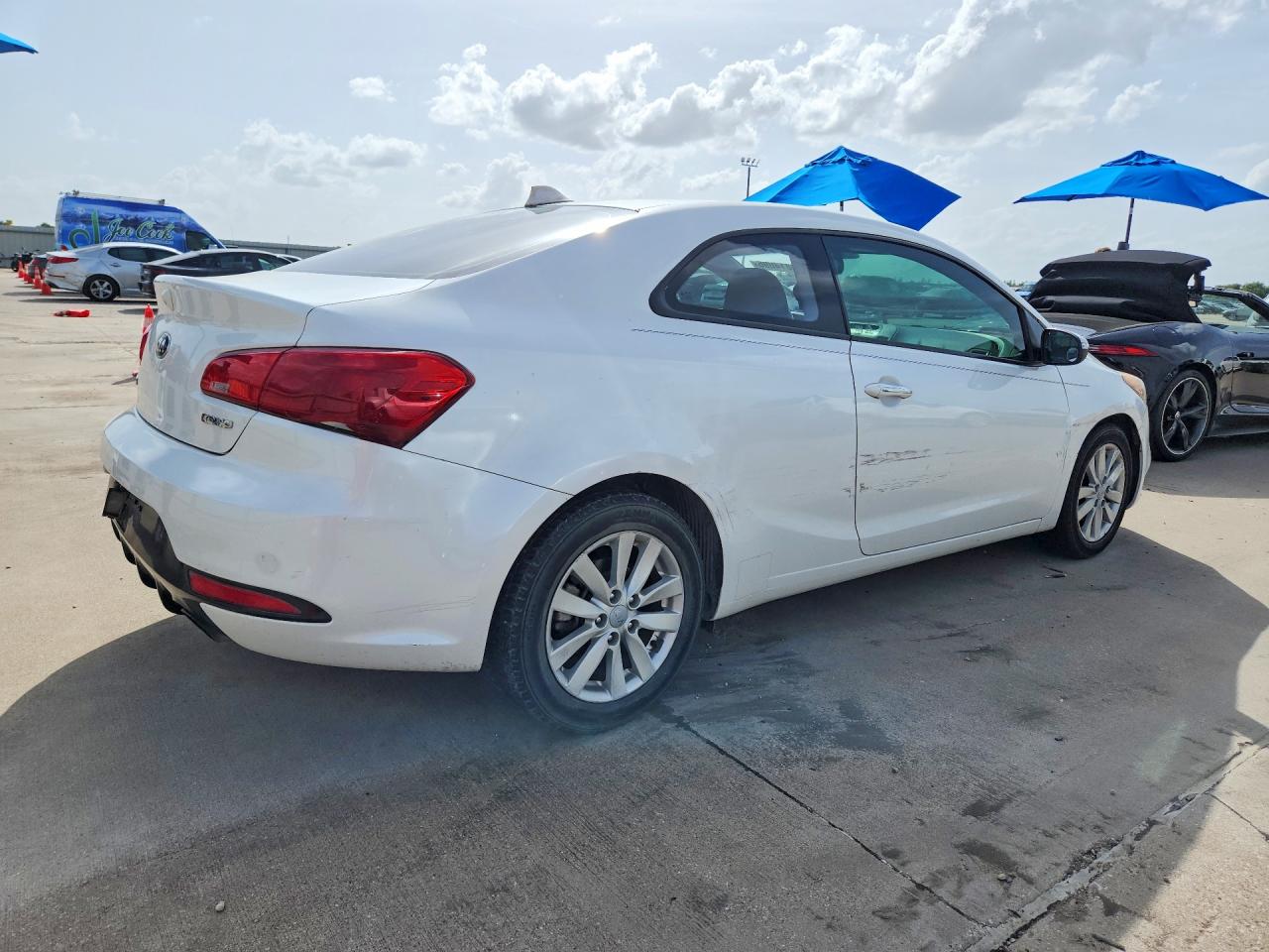 2015 Kia Forte Ex White vin: KNAFX6A81F5274202