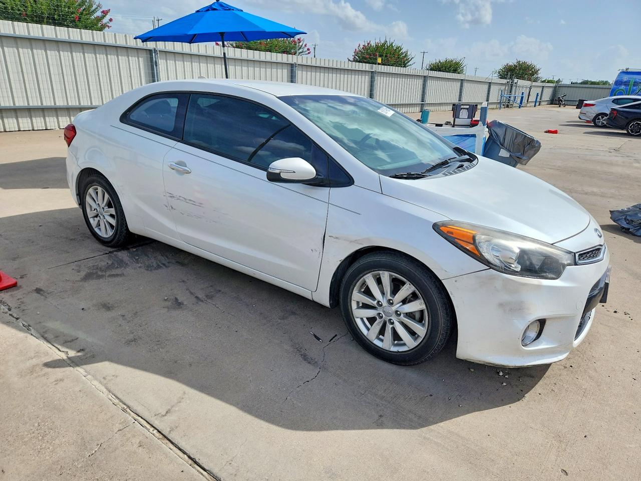 2015 Kia Forte Ex White vin: KNAFX6A81F5274202