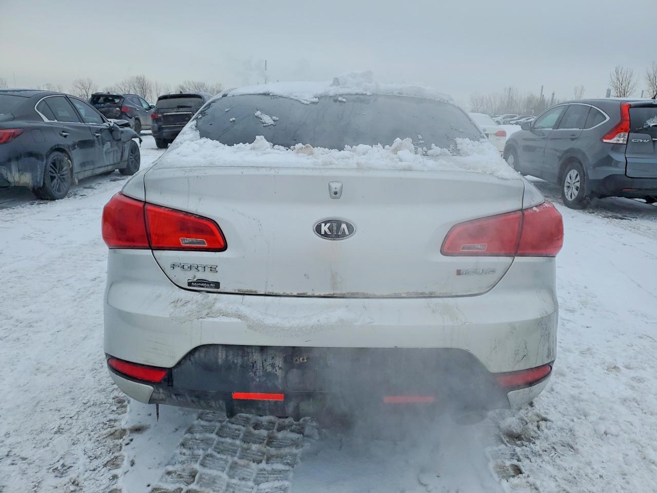 2014 Kia Forte Ex Серебряный vin: KNAFX6A82E5207476