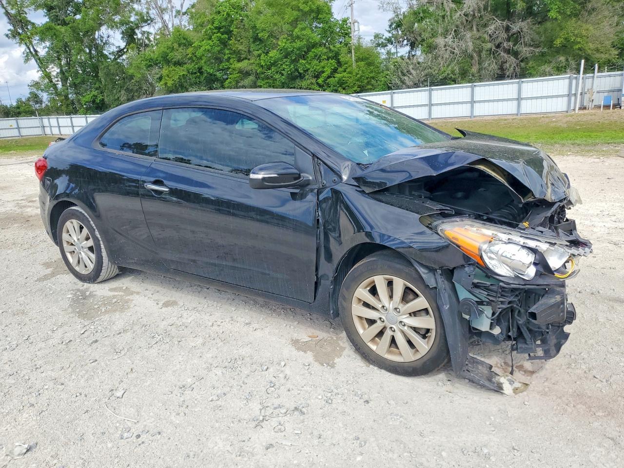 2014 Kia Forte Koup Ex Black vin: KNAFX6A82E5236735