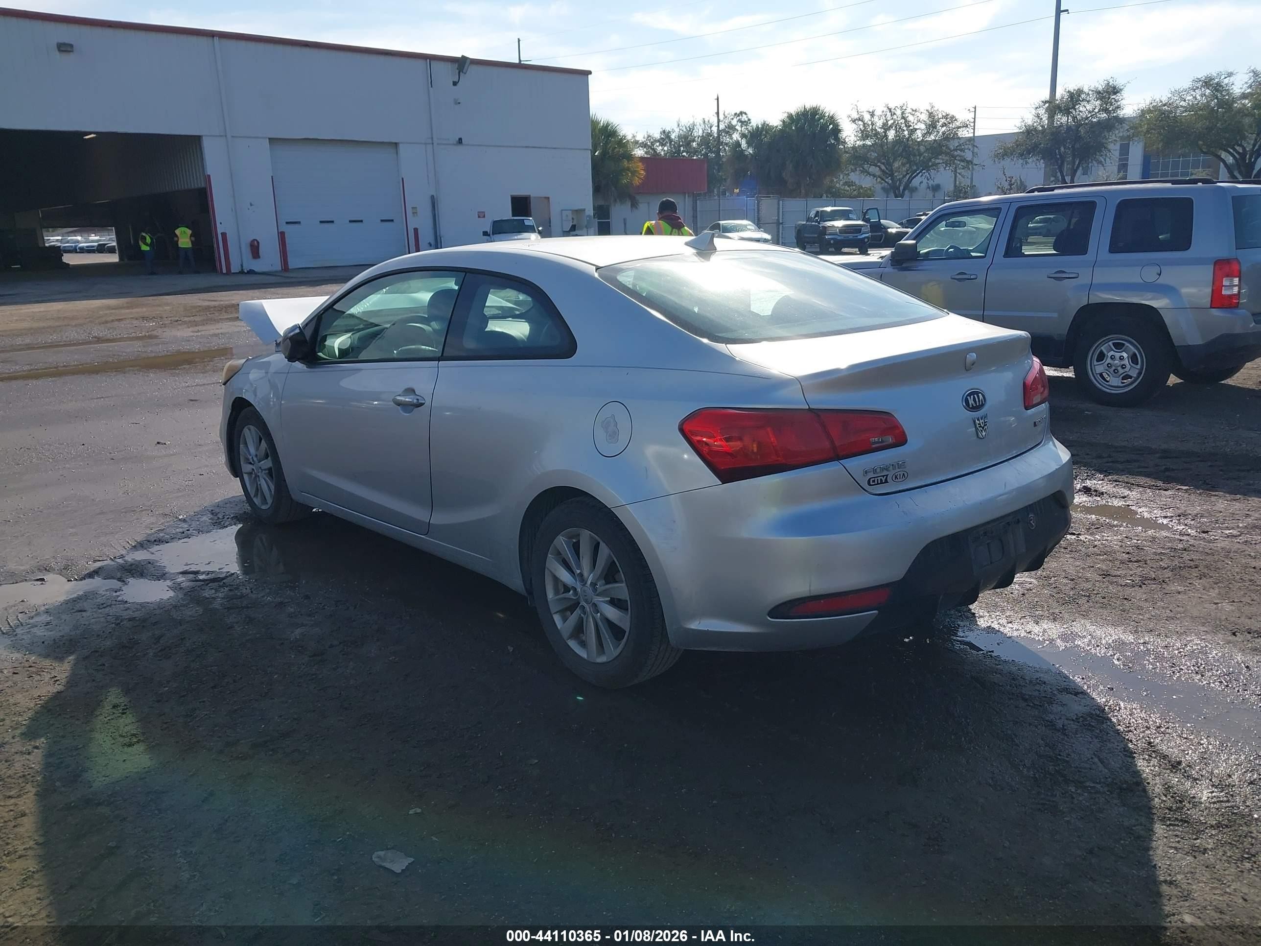 2015 Kia Forte Koup Ex Silver vin: KNAFX6A82F5265265