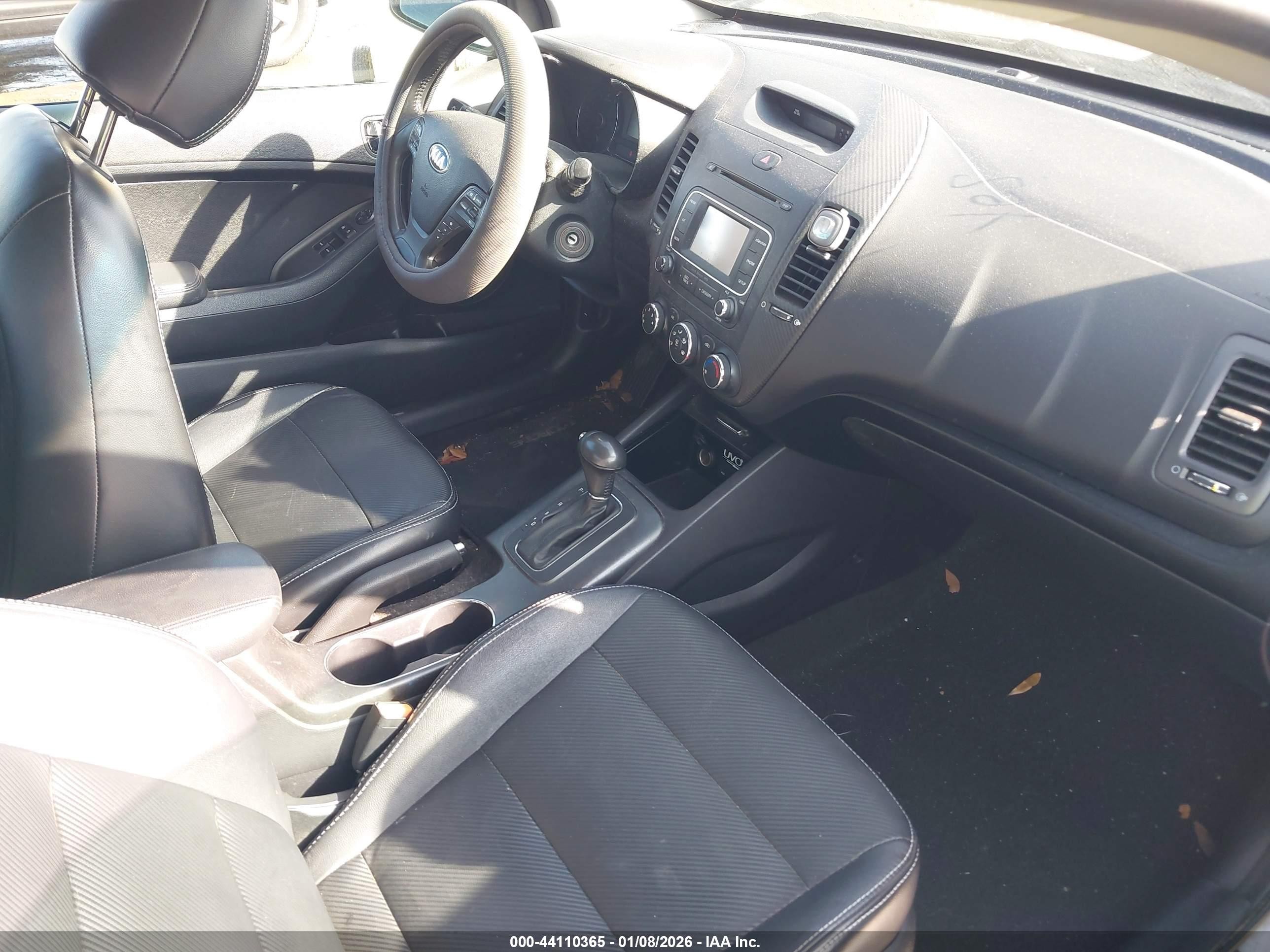 2015 Kia Forte Koup Ex Silver vin: KNAFX6A82F5265265