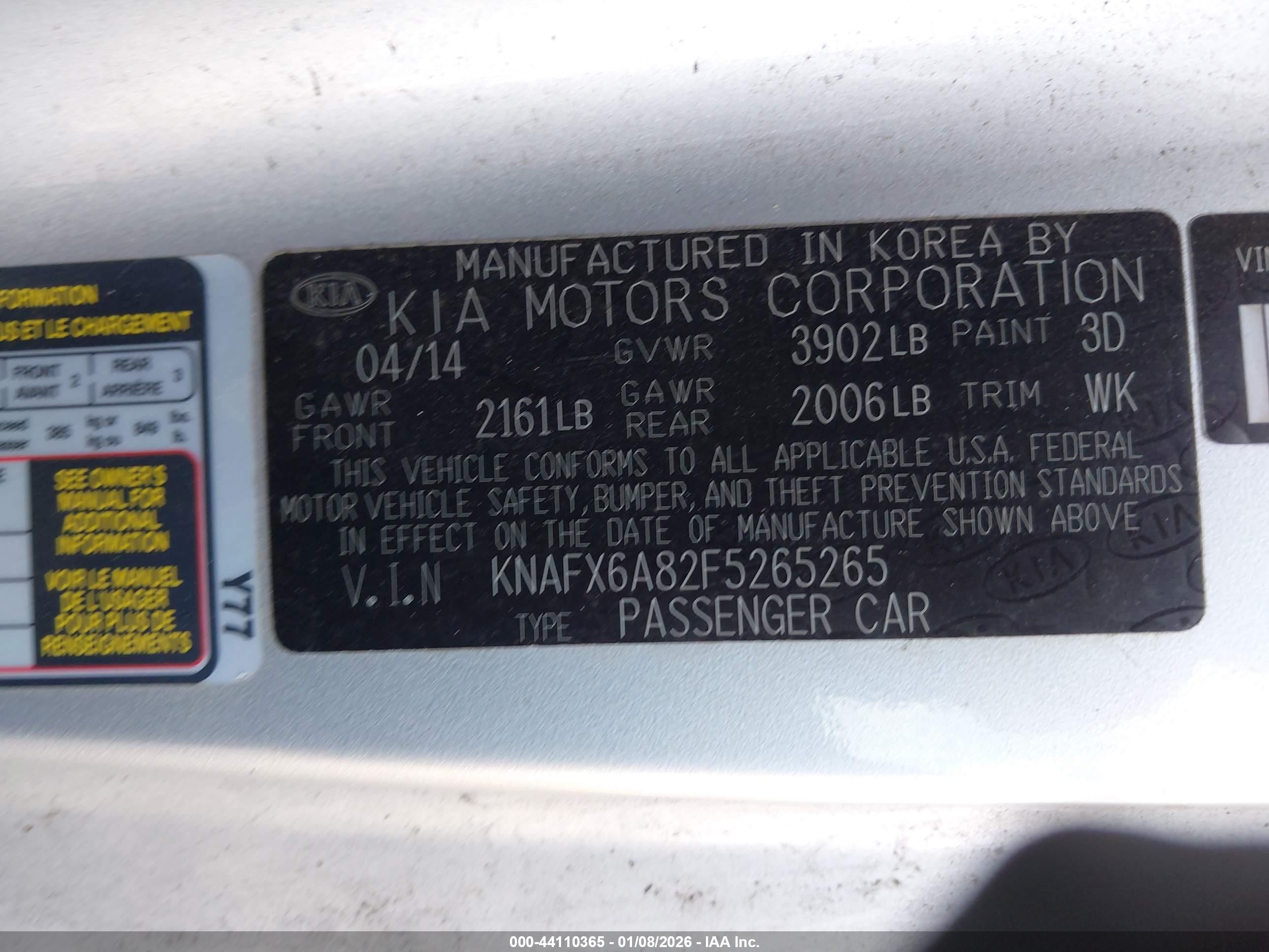 2015 Kia Forte Koup Ex Silver vin: KNAFX6A82F5265265