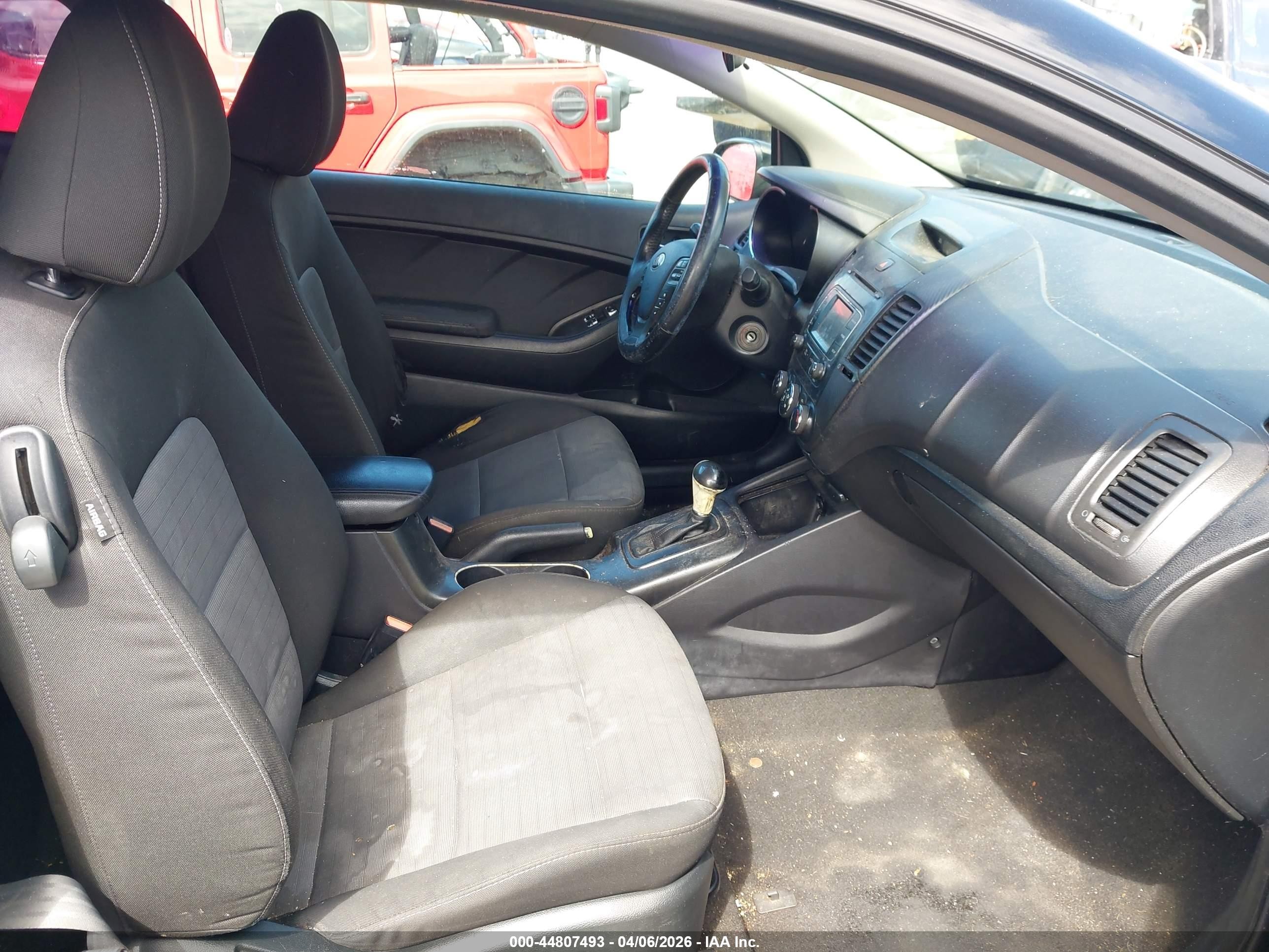 2014 Kia Forte Koup Ex Черный vin: KNAFX6A84E5239815