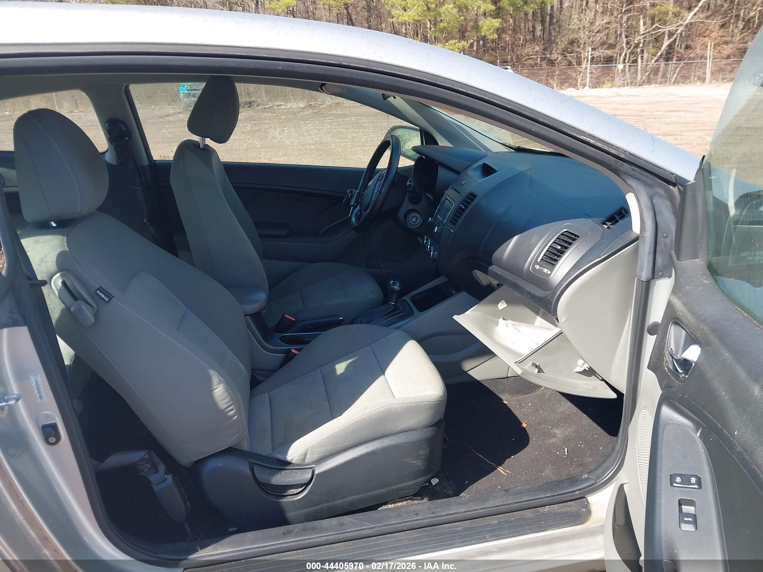 2014 Kia Forte Koup Ex Серебряный vin: KNAFX6A86E5159559