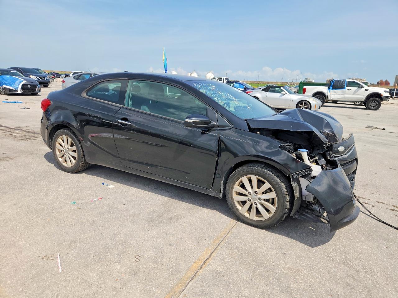 2014 Kia Forte Koup Ex Black vin: KNAFX6A86E5176359
