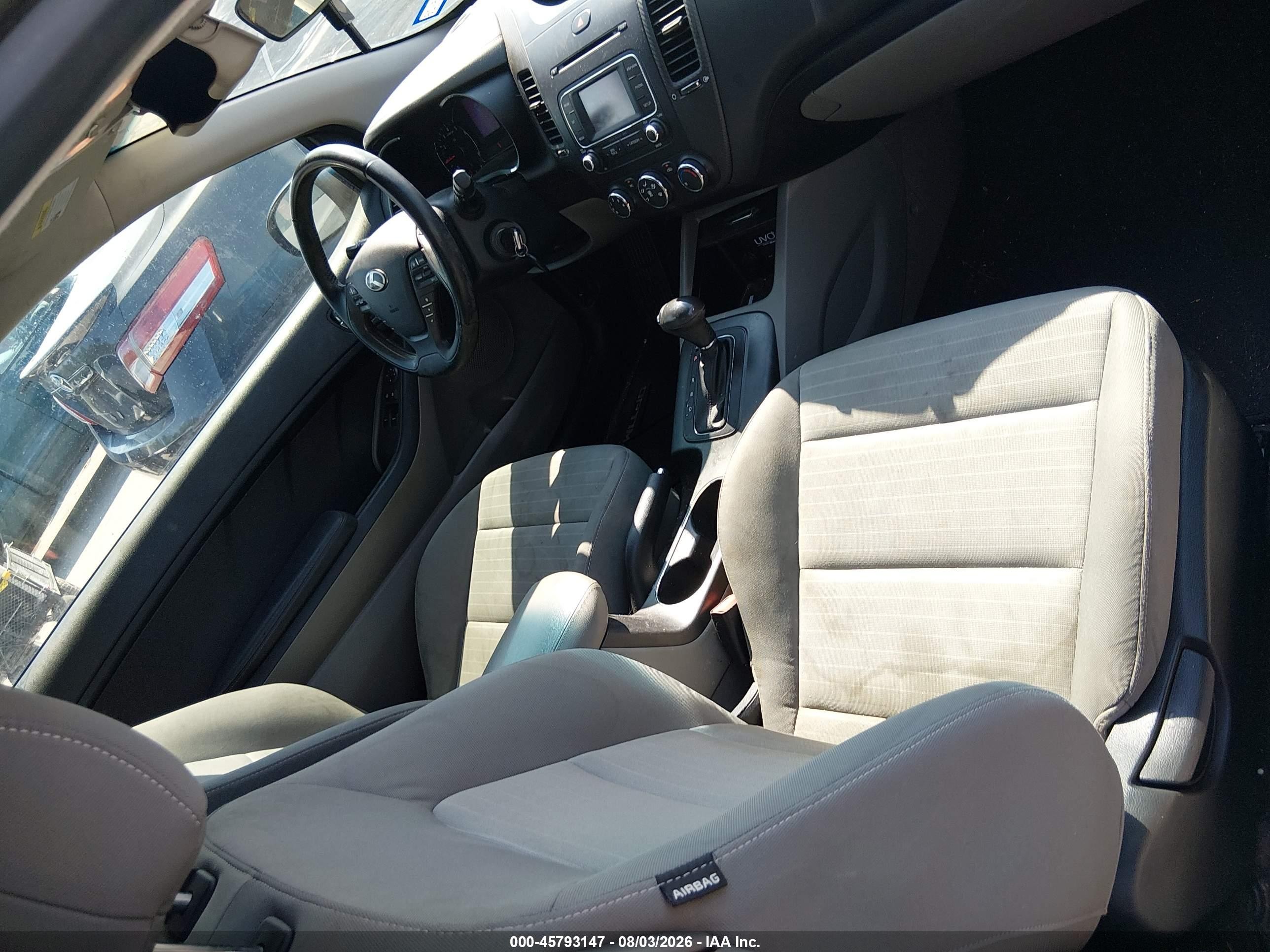 2014 Kia Forte Koup Ex Blue vin: KNAFX6A86E5230436