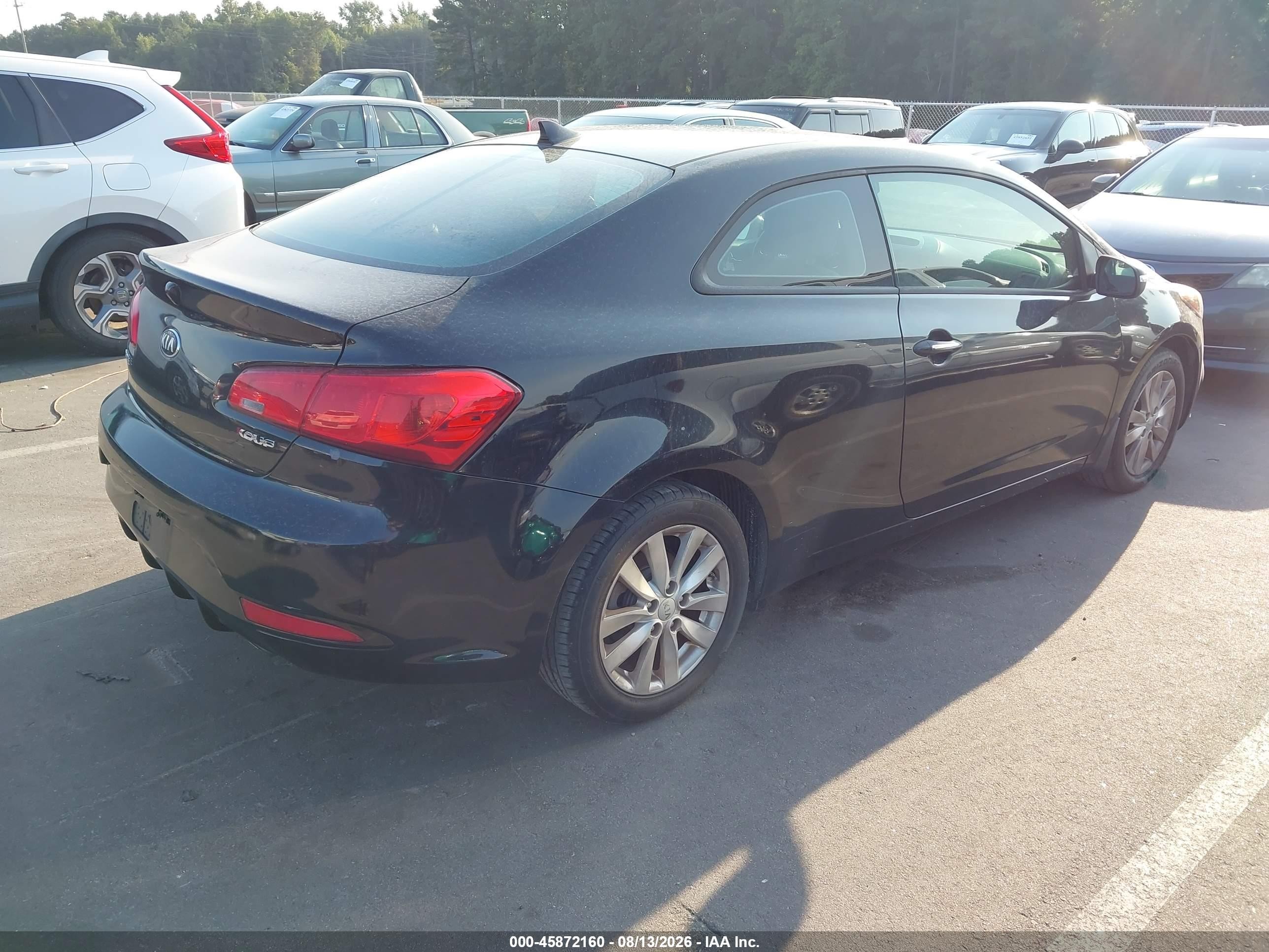 2014 Kia Forte Koup Ex Black vin: KNAFX6A86E5249049