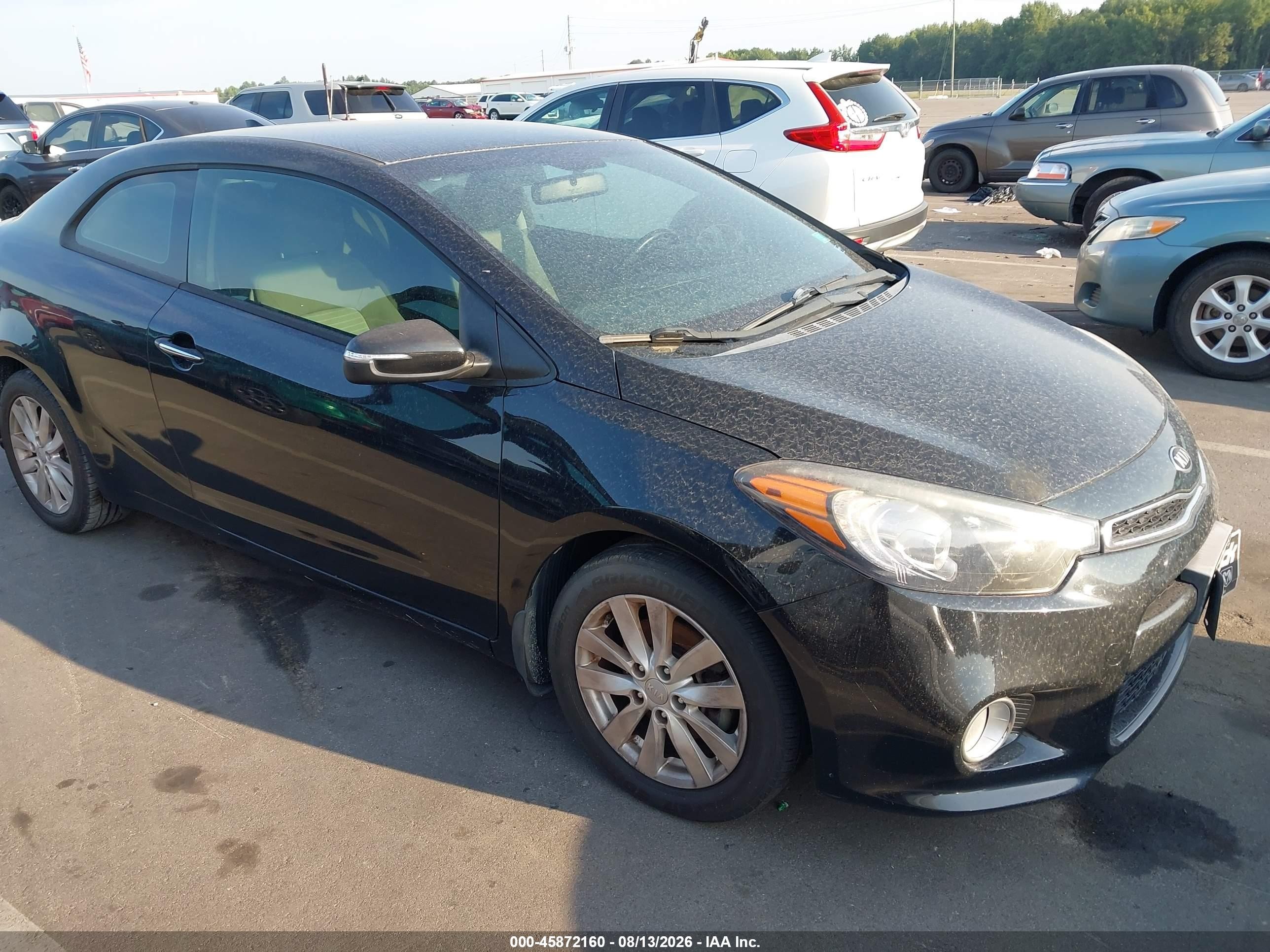 2014 Kia Forte Koup Ex Black vin: KNAFX6A86E5249049