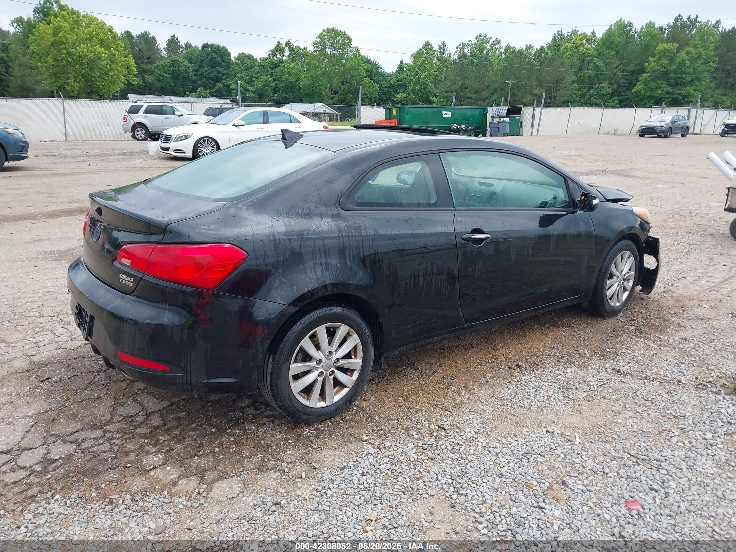 2014 Kia Forte Koup Ex Black vin: KNAFX6A87E5159697