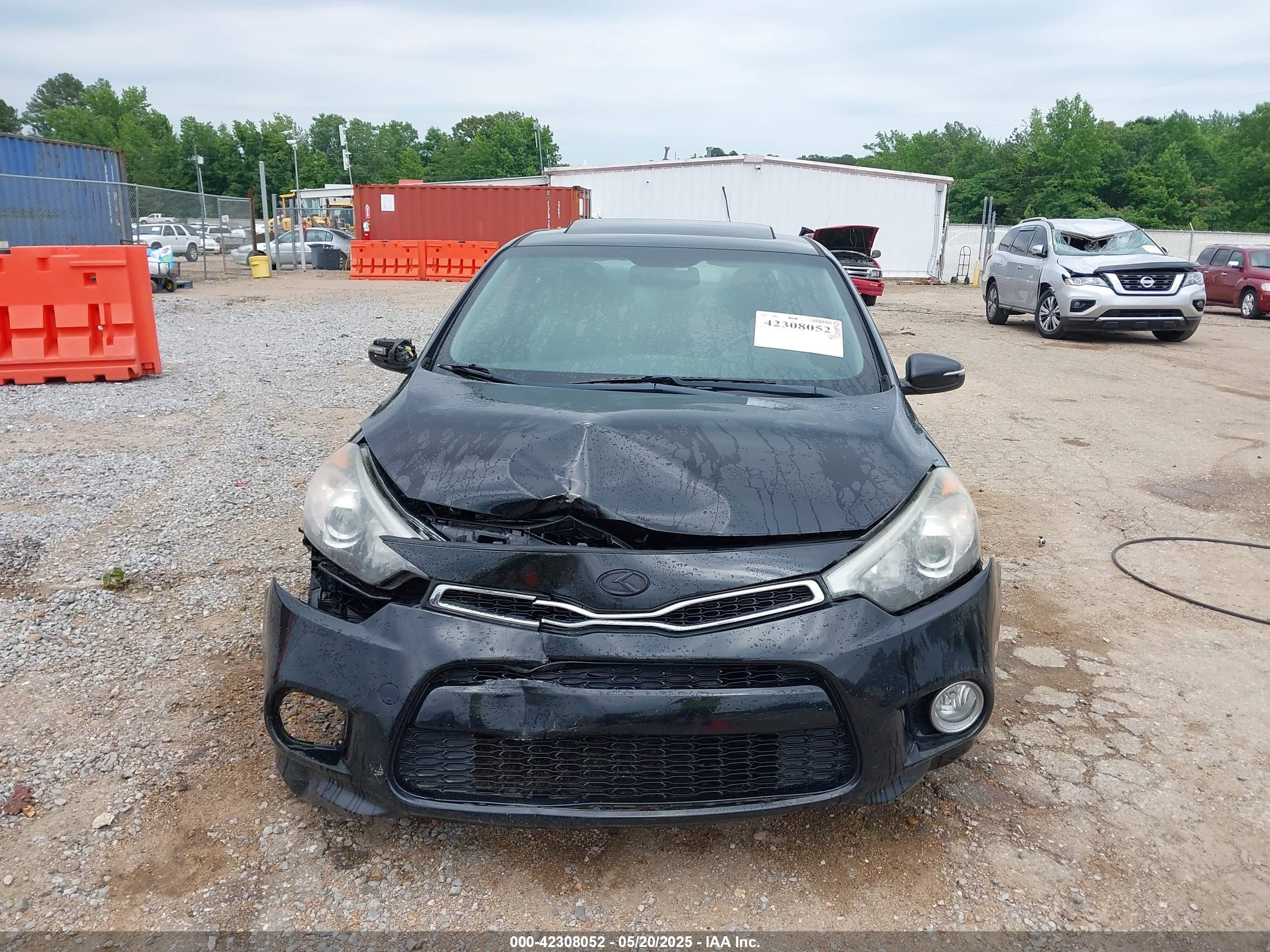 2014 Kia Forte Koup Ex Black vin: KNAFX6A87E5159697
