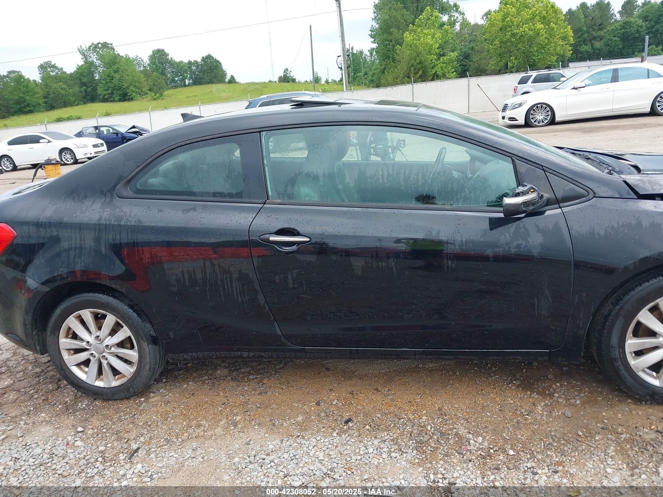 2014 Kia Forte Koup Ex Black vin: KNAFX6A87E5159697