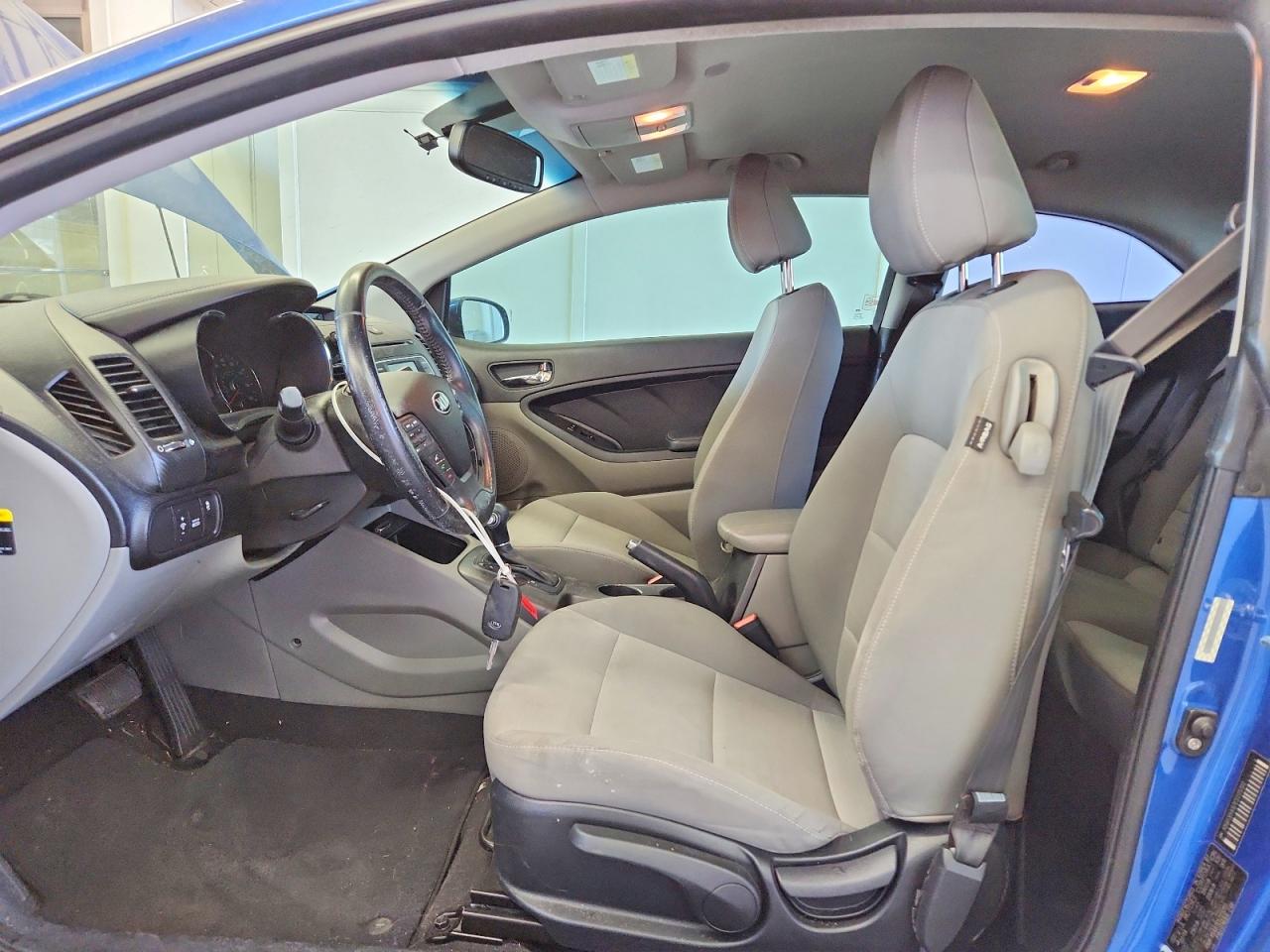 2014 Kia Forte Koup Ex Blue vin: KNAFX6A87E5225312