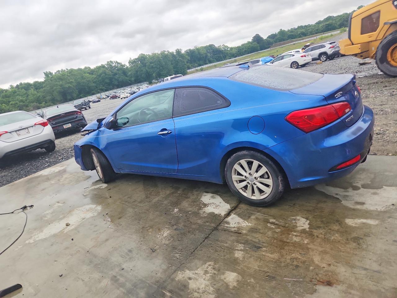 2014 Kia Forte Ex Синий vin: KNAFX6A87E5247519