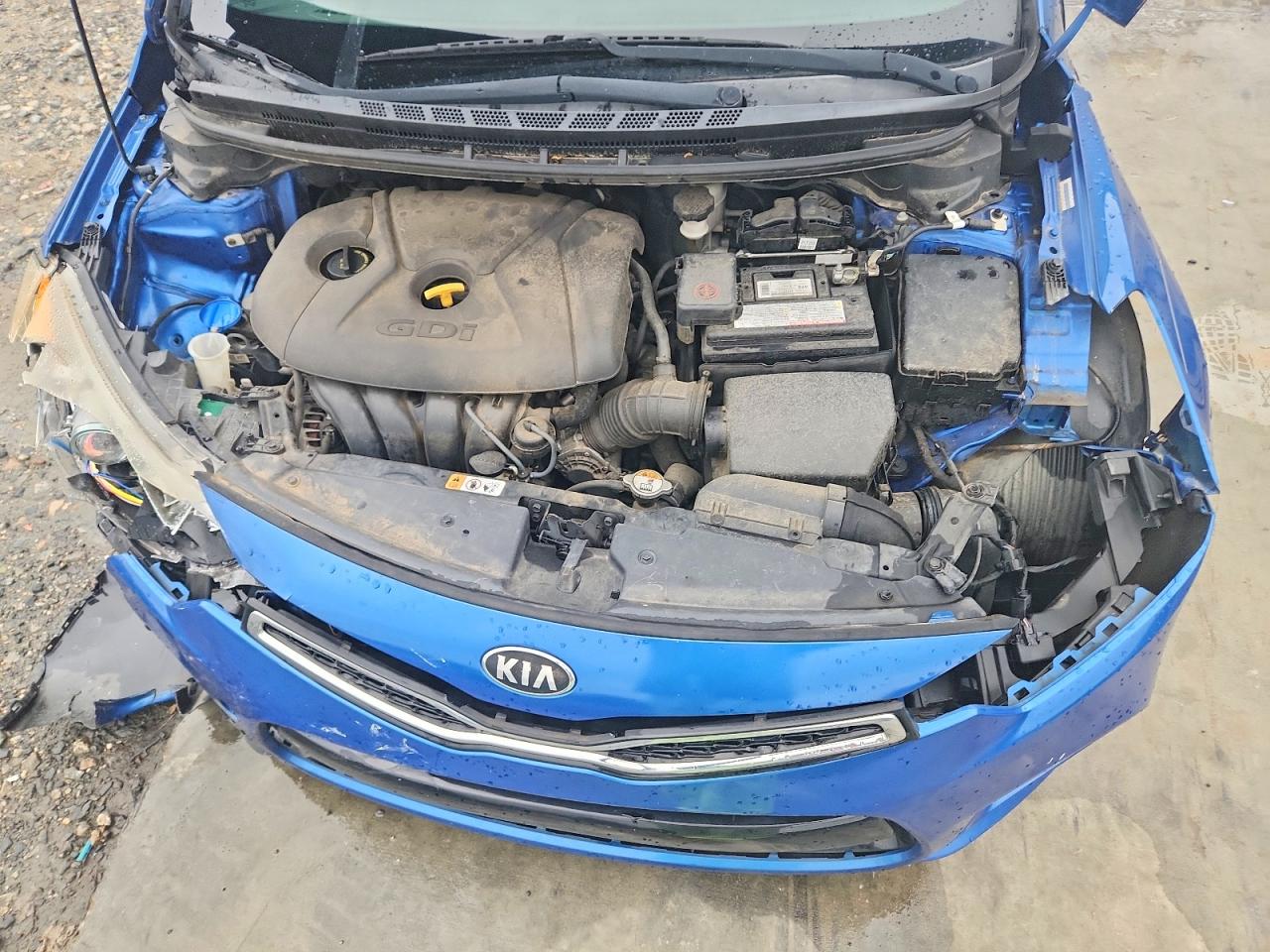 2014 Kia Forte Ex Синий vin: KNAFX6A87E5247519
