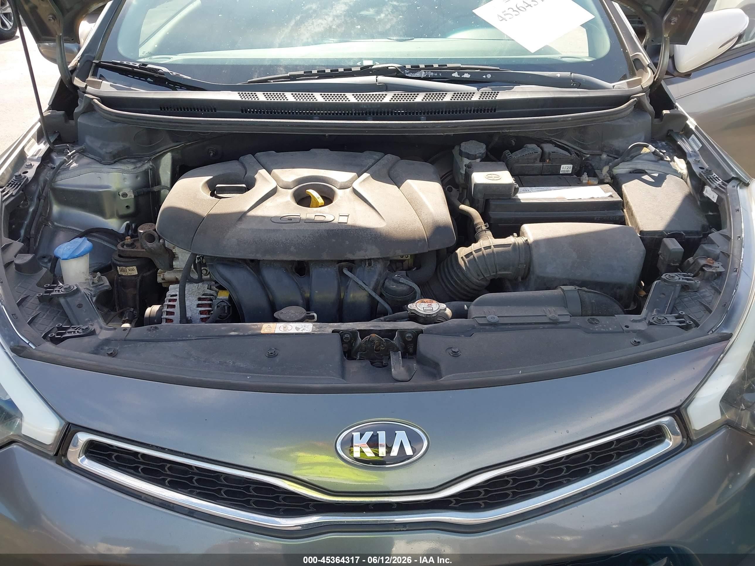 2014 Kia Forte Koup Ex Gray vin: KNAFX6A88E5202850