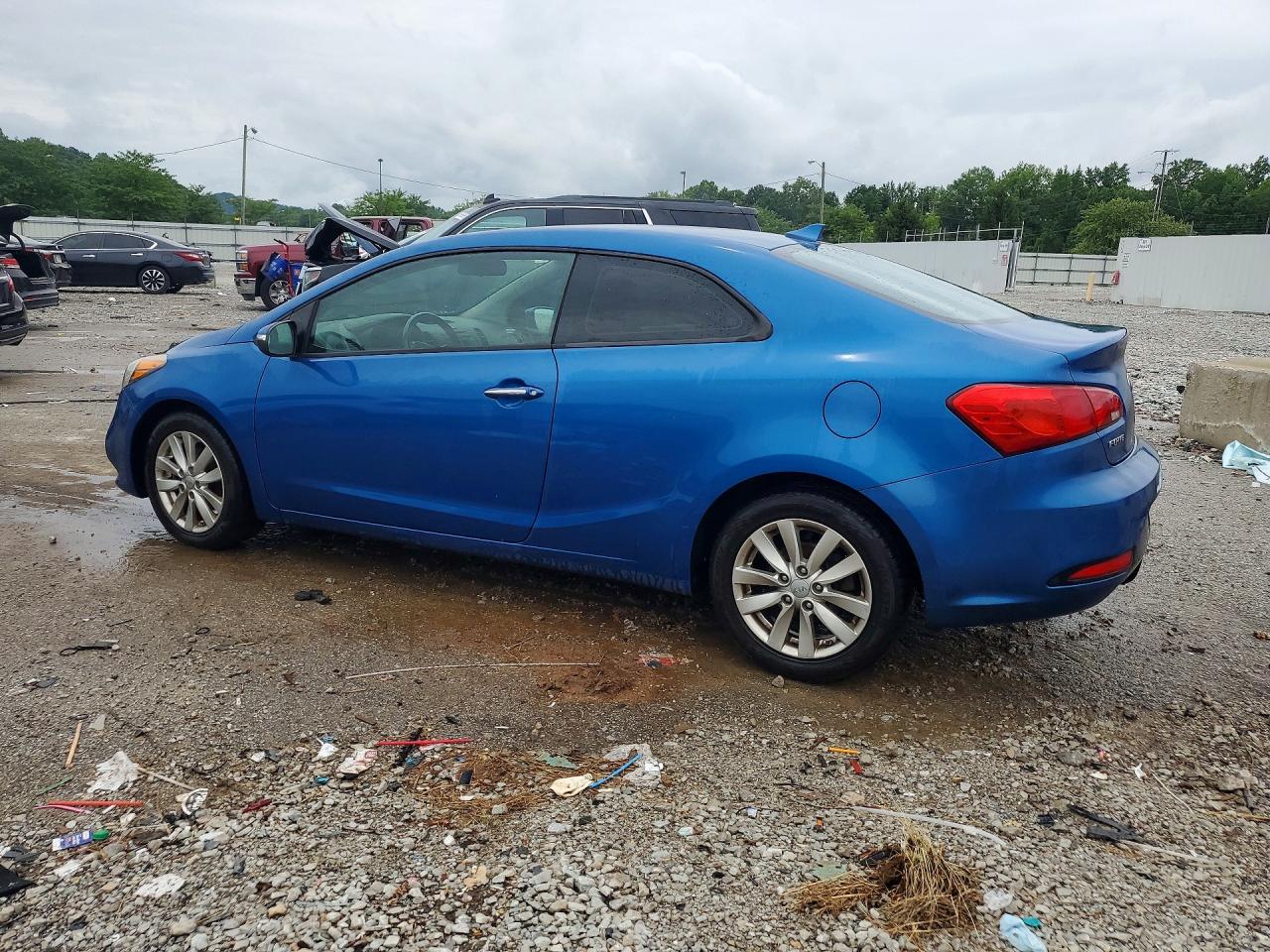 2015 Kia Forte Ex Blue vin: KNAFX6A88F5357416
