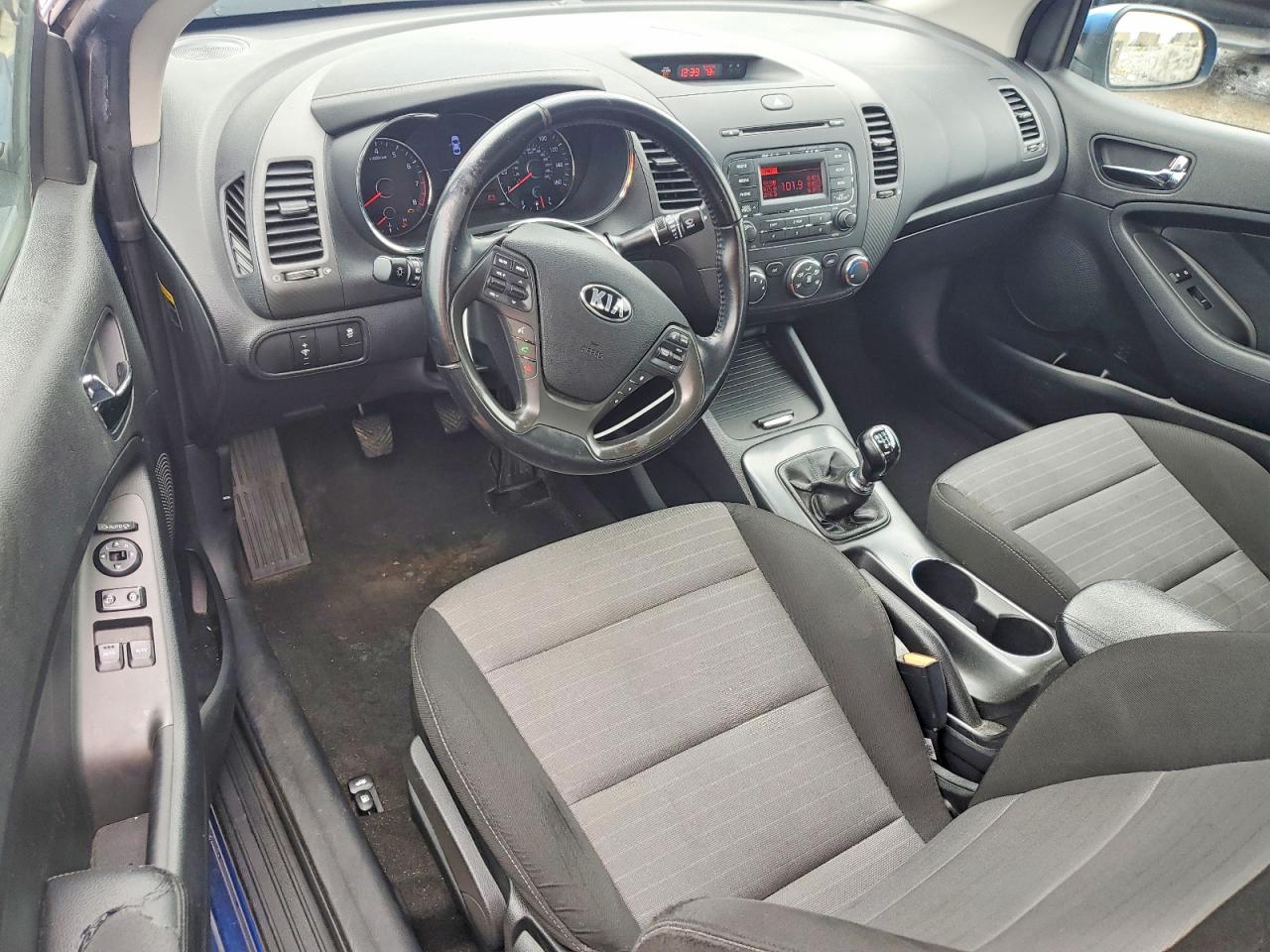 2015 Kia Forte Ex Blue vin: KNAFX6A88F5357416