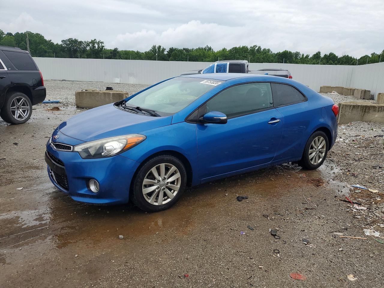 2015 Kia Forte Ex Blue vin: KNAFX6A88F5357416
