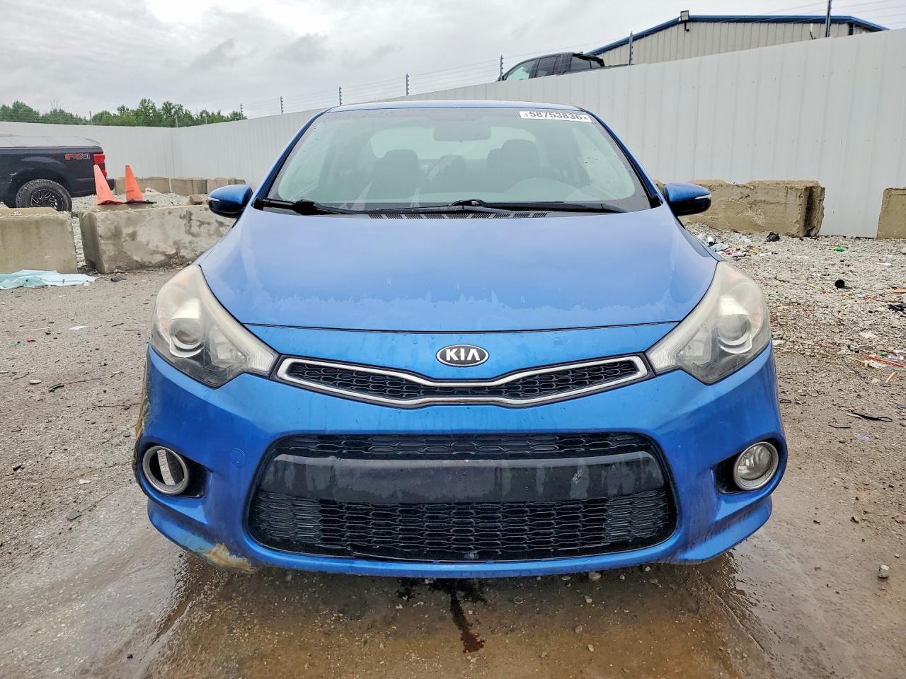 2015 Kia Forte Ex Blue vin: KNAFX6A88F5357416