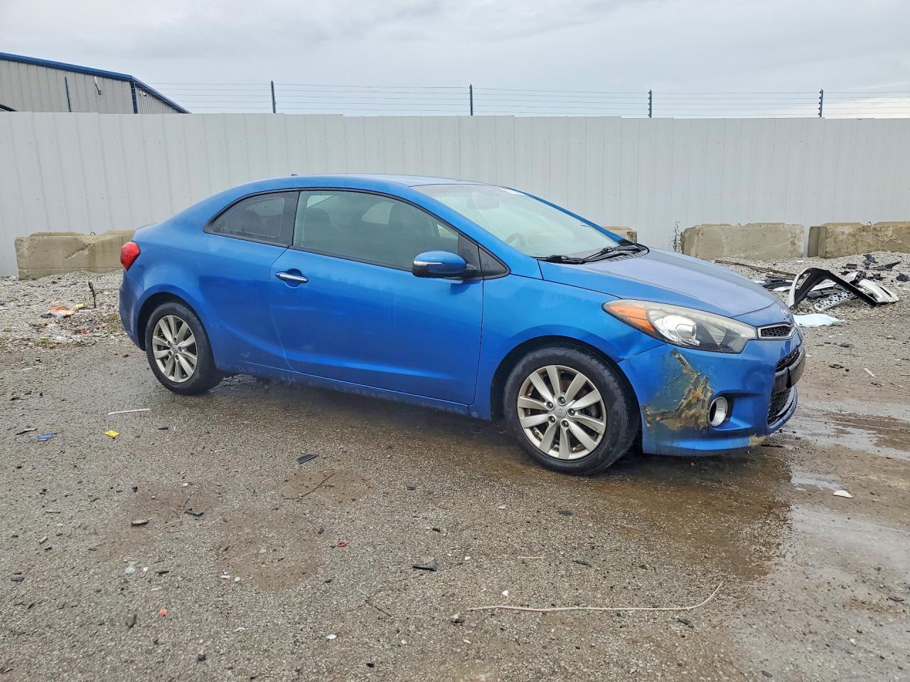 2015 Kia Forte Ex Blue vin: KNAFX6A88F5357416