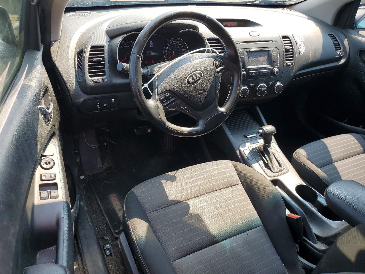 2015 Kia Forte Gray vin: KNAFX6A89F5283696