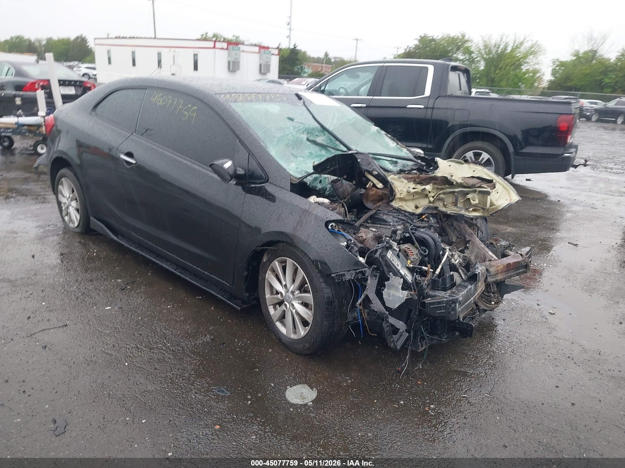 2015 Kia Forte Koup Ex Black vin: KNAFX6A89F5297601