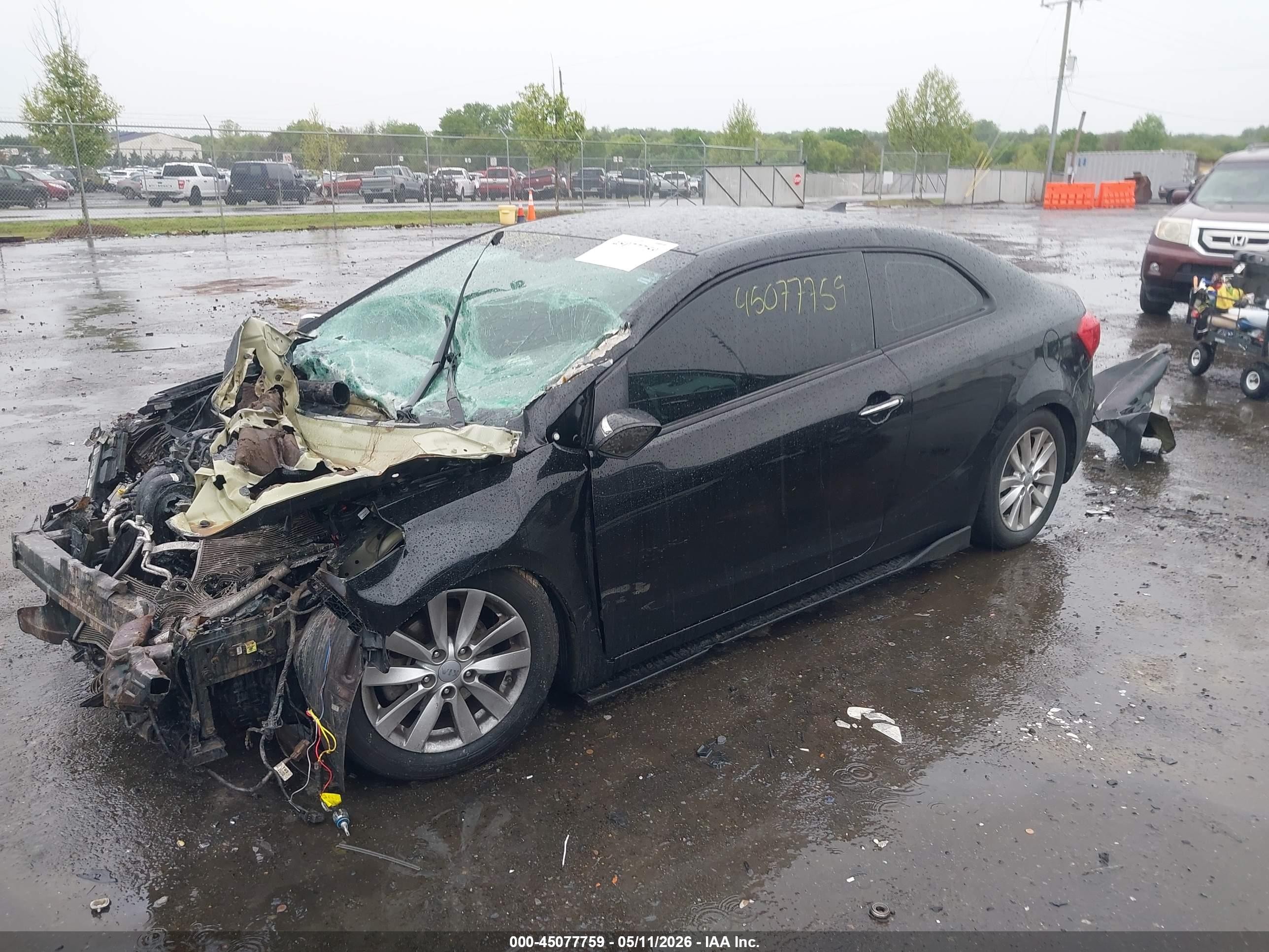 2015 Kia Forte Koup Ex Black vin: KNAFX6A89F5297601