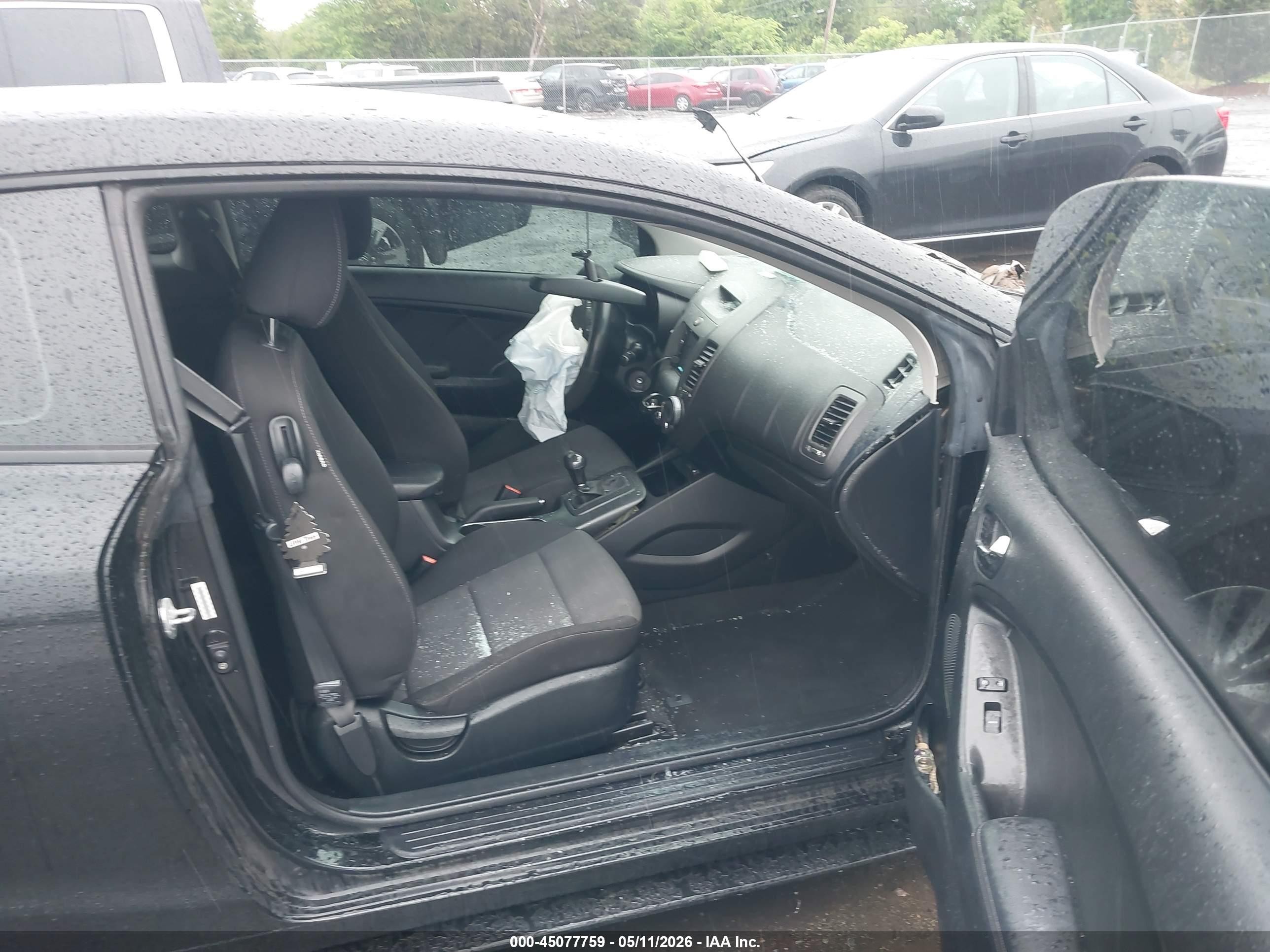 2015 Kia Forte Koup Ex Black vin: KNAFX6A89F5297601