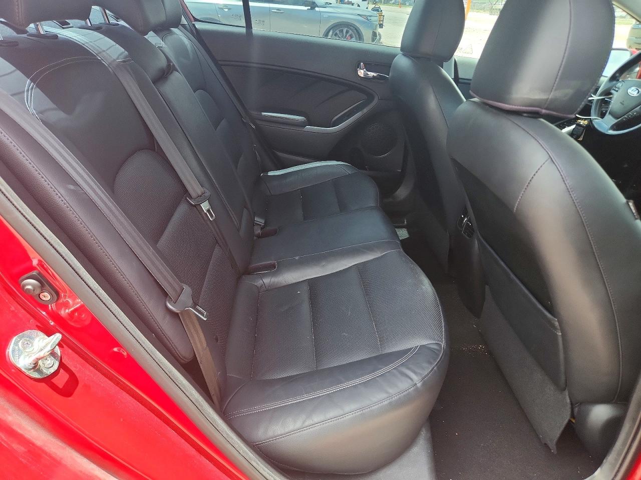 2014 Kia Forte Ex Red vin: KNAFZ4A80E5064235