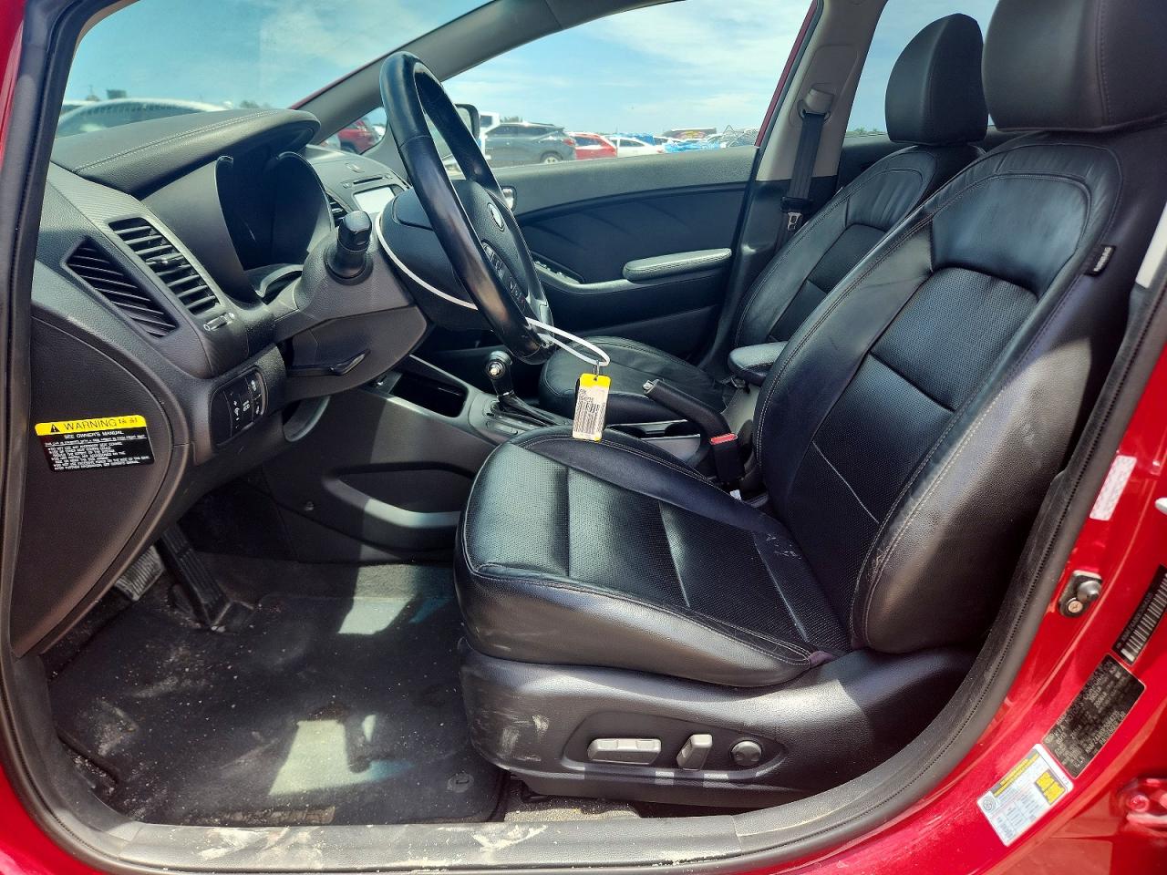 2014 Kia Forte Ex Red vin: KNAFZ4A80E5064235