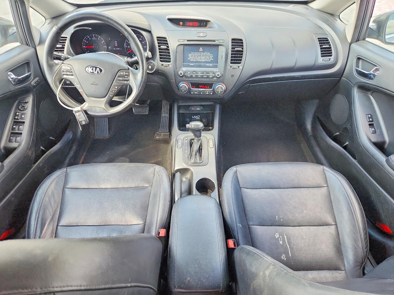 2014 Kia Forte Ex Silver vin: KNAFZ4A80E5168319